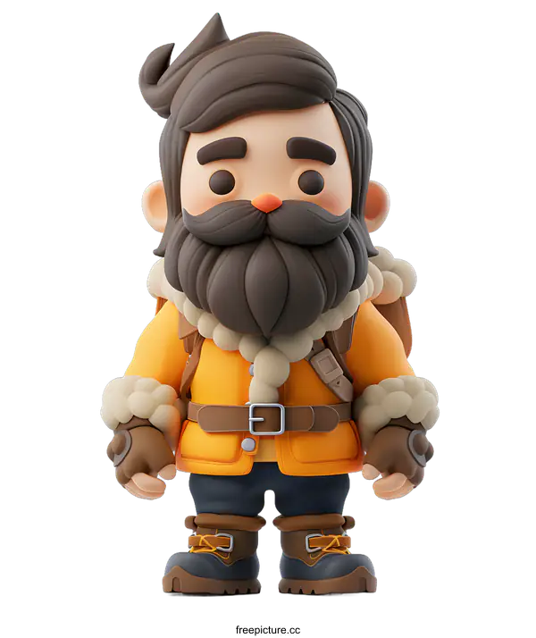 [Transparent Background PNG]Cute Cartoon Explorer Character