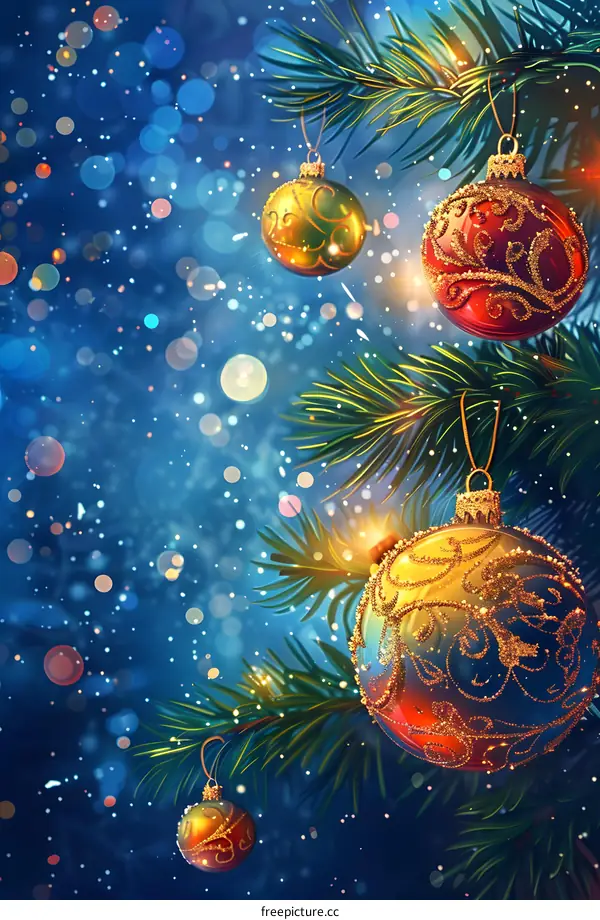 Christmas Tree With Ornaments