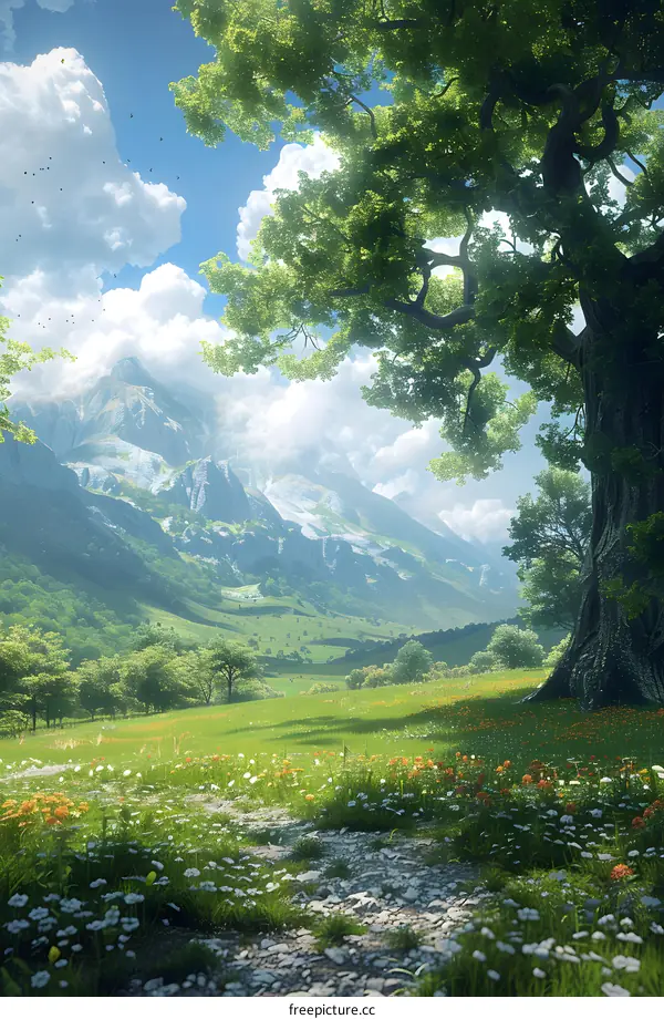 Mystical Forest Landscape