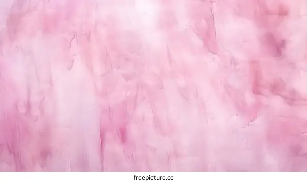 Pink and white abstract painting
