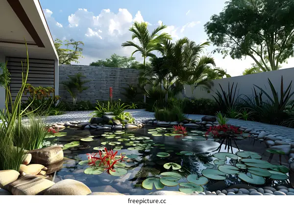 Modern Courtyard Design