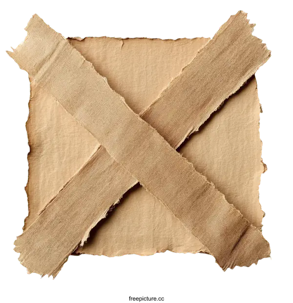 [Transparent Background PNG]Recycled Cardboard Texture Design