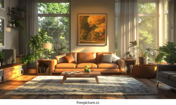 Cozy IKEA-Inspired Living Room with Minimalist Design