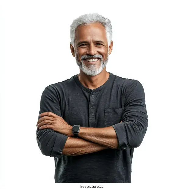 Portrait of a Smiling Senior Man