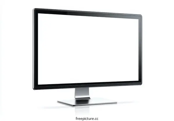 Modern Computer Monitor Illustration