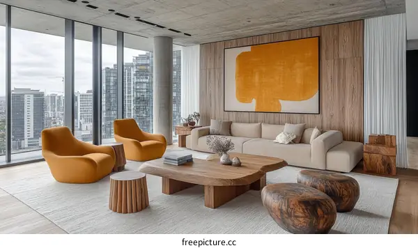 Modern Contemporary Living Room Interior Design