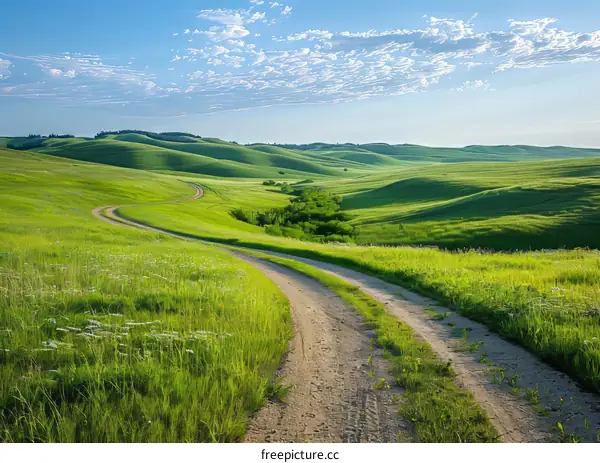 Picturesque Vermont Country Road
