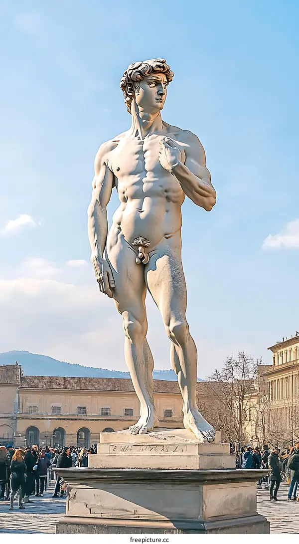 David Statue in Florence Italy, Renaissance Sculpture