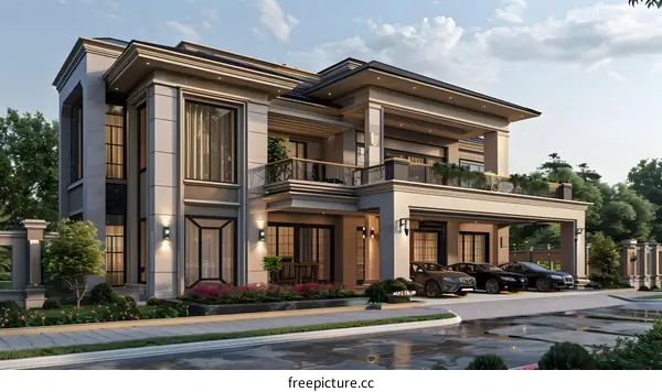 3-storey Modern Villa