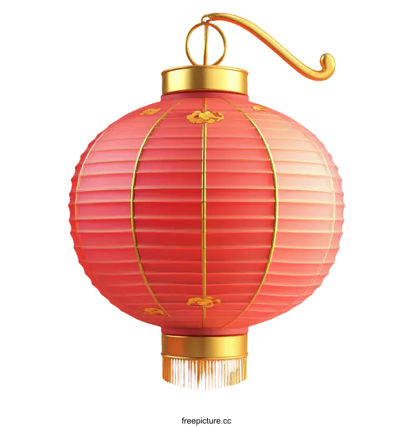 [Transparent Background PNG]Beautiful Chinese Paper Lantern Design