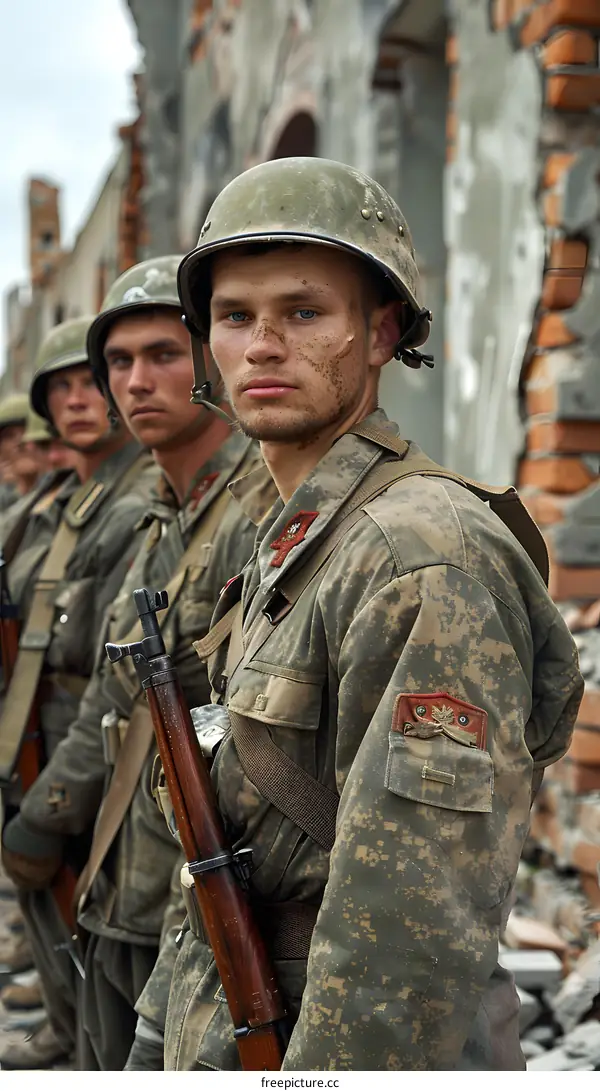 soviet soldiers in world war ii
