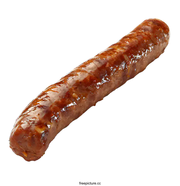 [Transparent Background PNG]Sausage on a white background