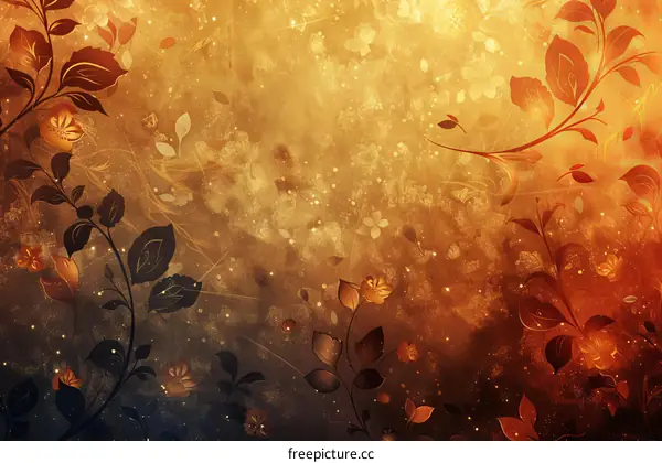 Mesmerizing Golden Blooms