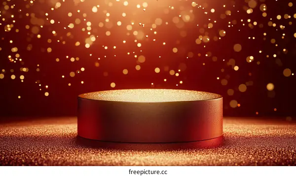 Red and Gold Festive Product Showcase