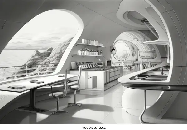 Futuristic Home Interior Design