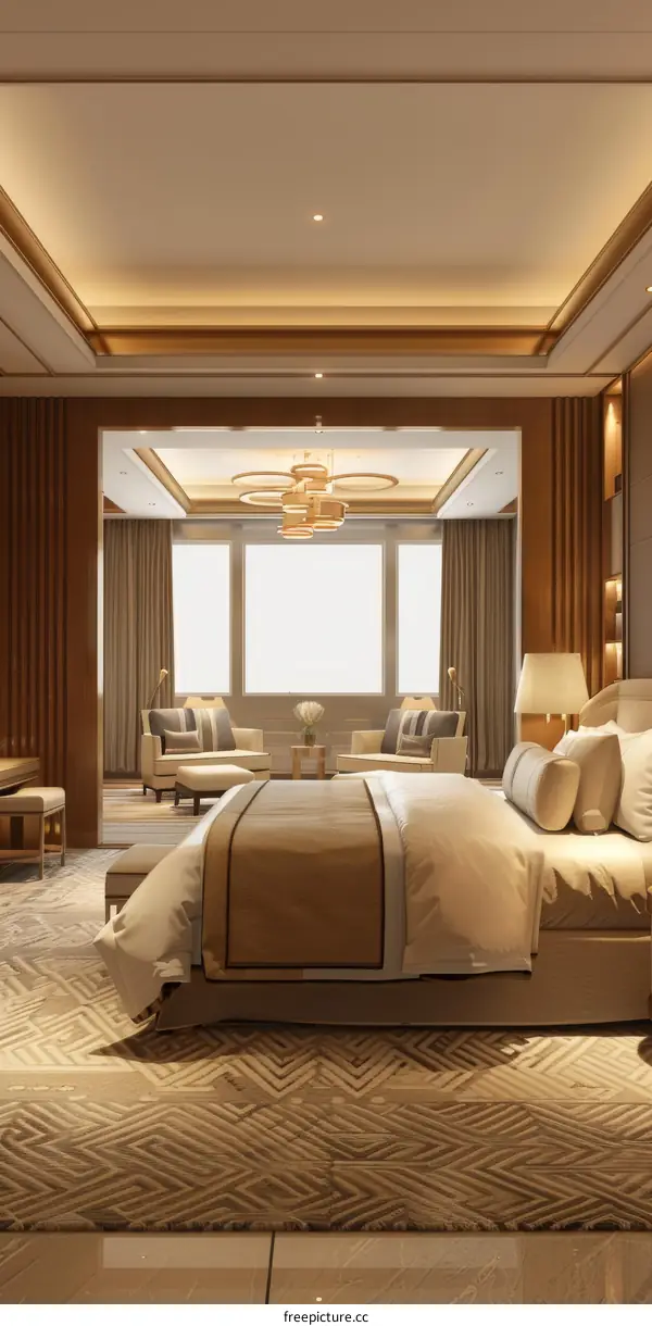 Luxury Hotel Bedroom Interior Design