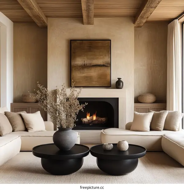 Modern Minimalist Living Room Interior Design