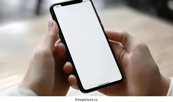 Smartphone in Hands: Modern Technology