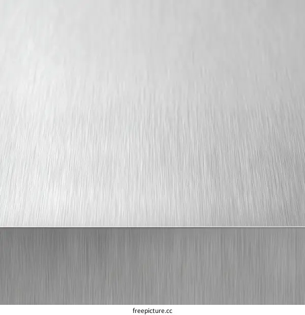 Brushed Metal Surface Texture Background
