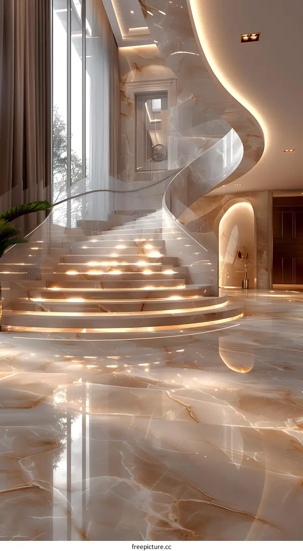 Luxury Interior Staircase