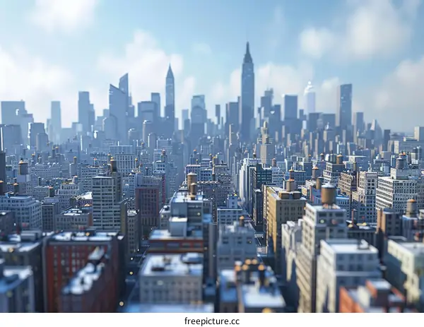 Cityscape View of Modern Architecture