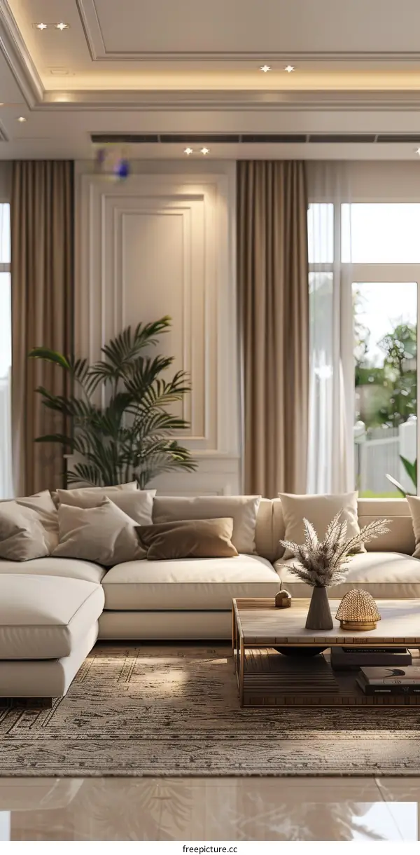 Modern Home Living Room Interior Design