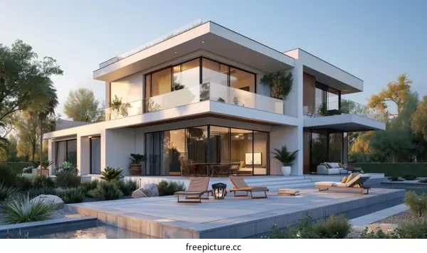 Modern Luxurious Villa Exterior Design