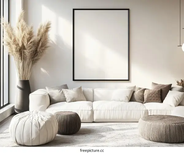 Modern Minimalist Living Room Interior Design