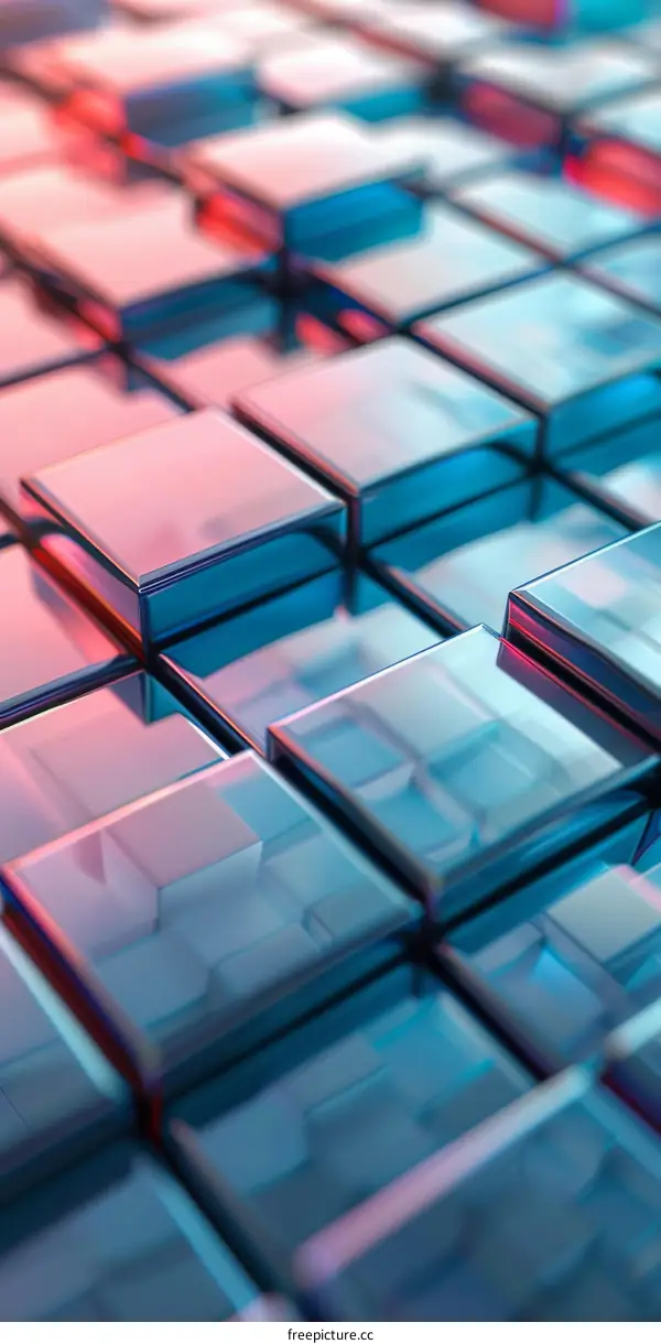 Multicolored glass texture background