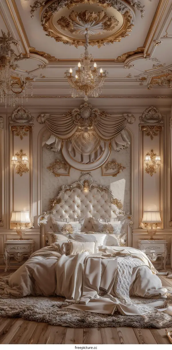 Luxury Elegant Bedroom Interior Design