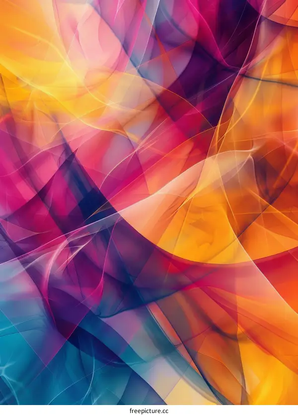 Colorful Abstract Geometric Pattern