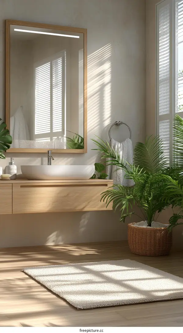 Modern Minimalist Bathroom Interior Design