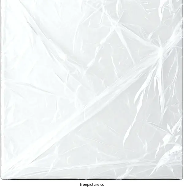 Transparent Plastic Wrap Texture Background