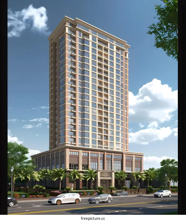 Modern High Rise Building Design