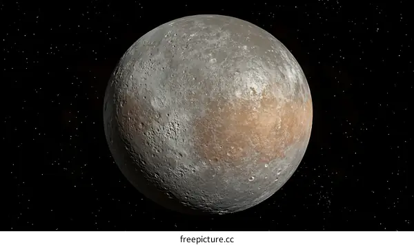 Detailed Image of Planet in Space