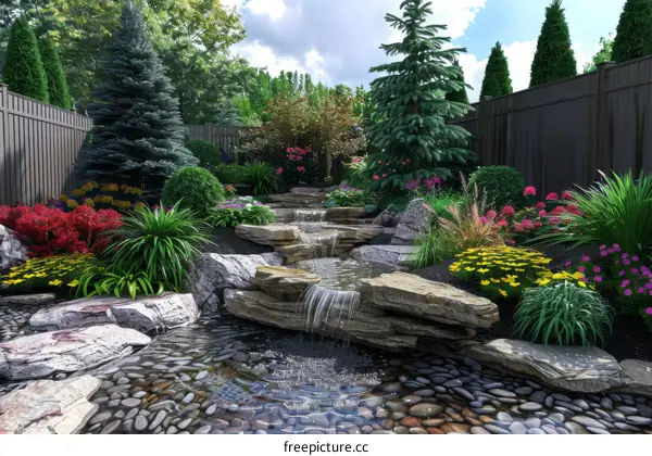 Garden Landscape Design Renderings