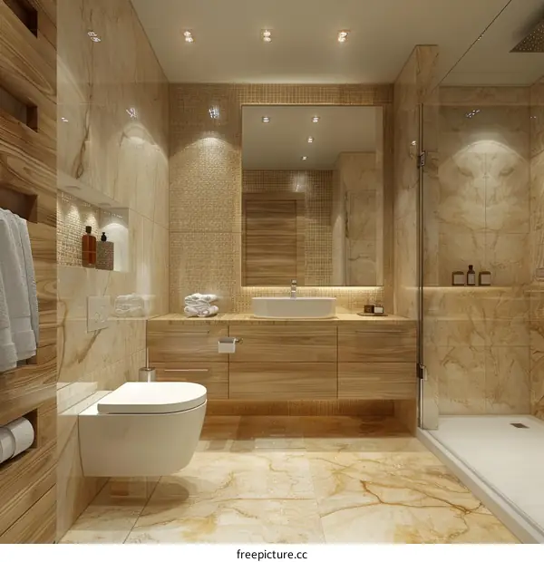 Modern Luxury Bathroom Interior Design