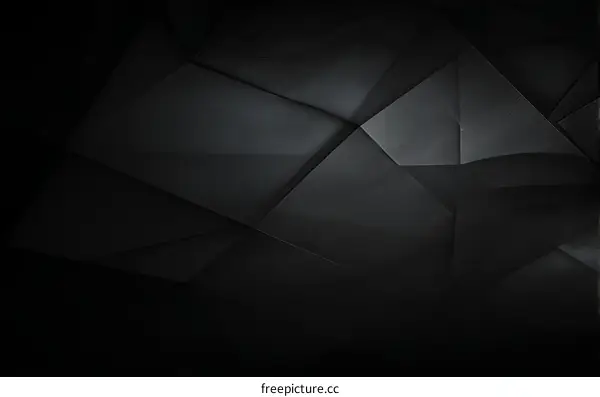 Abstract Dark Geometric Shapes Background