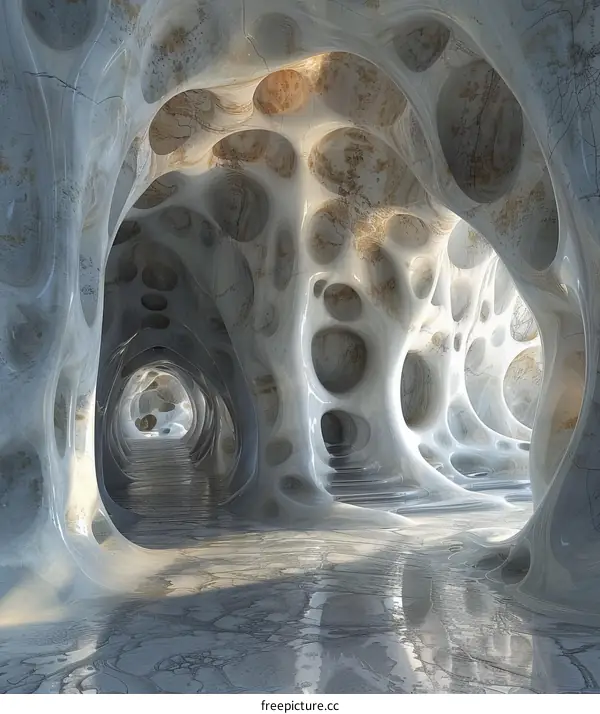 Futuristic Organic Architecture Interior Design