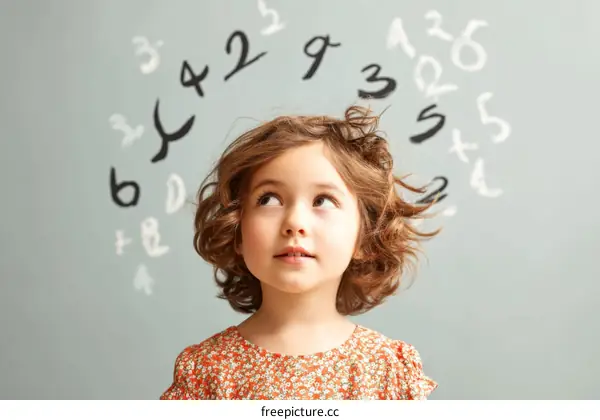 A Child Contemplating Numbers and Education