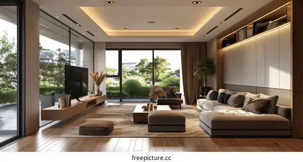Modern Living Room Interior Design
