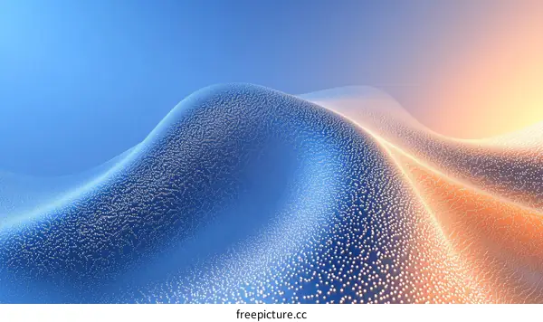 Abstract Colorful Wave Design