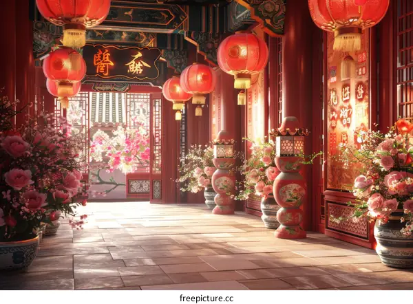 Splendid Chinese Palace Architecture