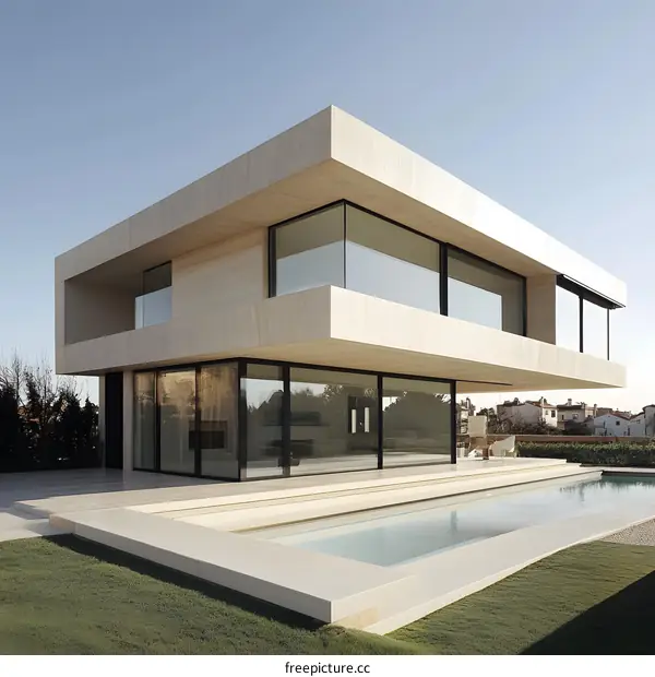 Modern Architecture House with Swimming Pool