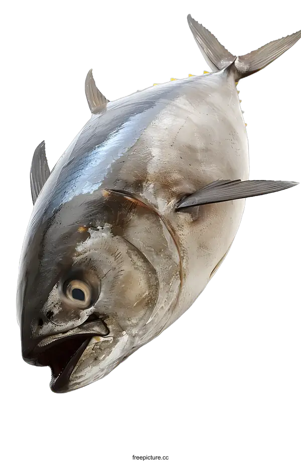 [Transparent Background PNG]A large tuna fish on a white background