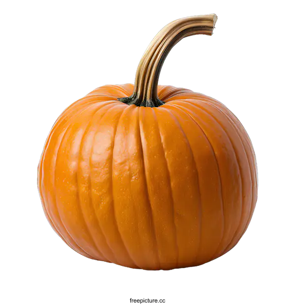 [Transparent Background PNG]Orange Pumpkin Isolated On White Background