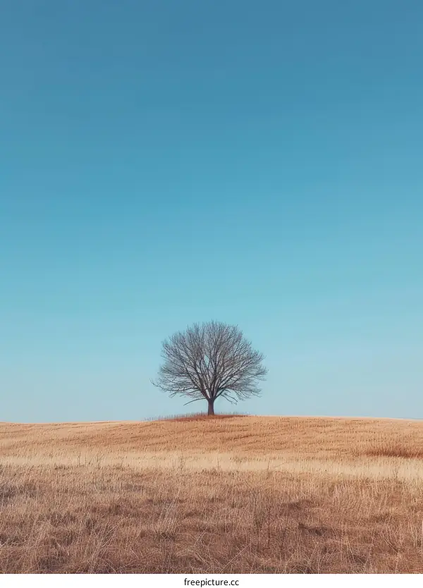 Lonely Tree in a Field