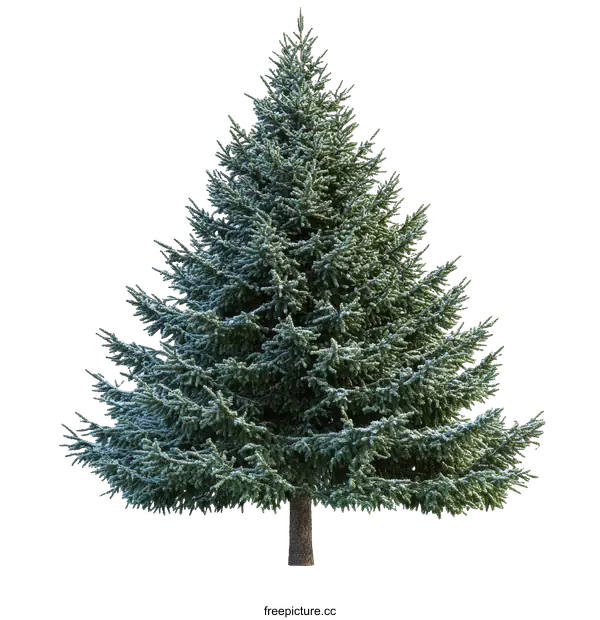 [Transparent Background PNG]Snow-covered Christmas Tree Illustration