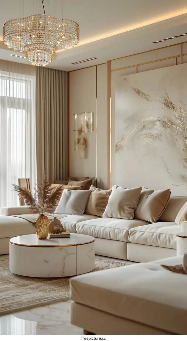 Stylish Modern Minimalist Living Room Design