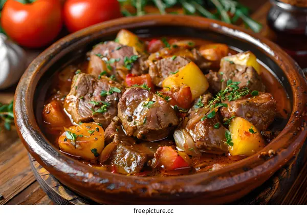 Hearty Beef Stew with Vegetables